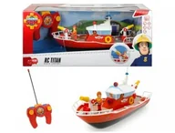 Zabawki zdalnie sterowane - Dickie RC statek strażacki Titan 1:16 - miniaturka - grafika 1