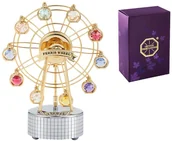 Figurki dekoracyjne - Swarovski Pozytywka diabelski młyn products with Crystals - miniaturka - grafika 1