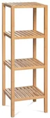 Szafy i regały magazynowe - Regał bambusowy Wellington, 4 półki - miniaturka - grafika 1