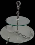 Tace i patery - NA Dwupoziomowa patera szklana 462-2144 (462-2144) 179.00 - miniaturka - grafika 1