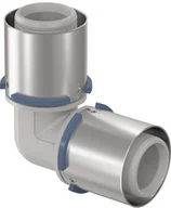 Akcesoria do armatury i ceramiki - Uponor Uponor s-press composite elbow 90° 63 x 63 mm 1032877 - miniaturka - grafika 1