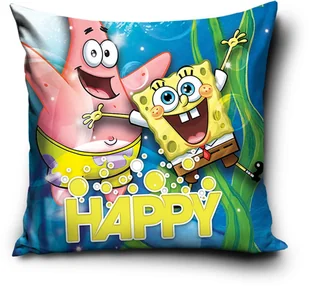 Carbotex Poduszka dziecięca - Sponge Bob - Kanciastoporty 40x40cm Y-SB195003-POD - Poduszki dekoracyjne - miniaturka - grafika 2