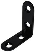 Zawiasy, okucia i inne akcesoria - Kątownik do krzeseł 40 x 40 x 15 x 2 mm CZARNY - miniaturka - grafika 1