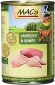 Mokra karma dla psów - Mac's Mac's Dog Adult Mokra karma z królikiem i warzywami 400g - miniaturka - grafika 1