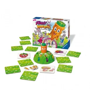 Tm Toys Ravensburger Gra Ruchowa Flotti Karotti 213030 - Zabawki interaktywne dla dzieci - miniaturka - grafika 5