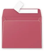 Papier do drukarek - Clairefontaine pyłki papier listowy, 21 x 29,7 cm, czerwony burgund 5881C - miniaturka - grafika 1