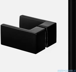 NEW TRENDY Avexa Black drzwi wnękowe 90x200 cm przejrzyste prawa EXK-1549 | - Akcesoria do armatury i ceramiki - miniaturka - grafika 6