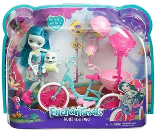 Mattel Enchantimals z rowerkiem na trzech kołach FJH11/FCC65 - Lalki dla dziewczynek - miniaturka - grafika 8