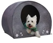 Legowiska dla psów - Zooplus Exclusive Budka dla psa z filcu Wigwam Dł x szer x wys. 95 x 76 x 79 cm - miniaturka - grafika 1