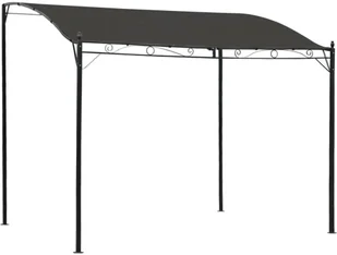 vidaXL Zadaszenie, 3 x 2,5 m, antracytowe 47948 - Pawilony ogrodowe - miniaturka - grafika 3