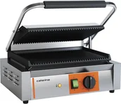 Piece, kotły  i płyty grzejne gastronomiczne - Caterina Kontakt grill Panini ryflowany 742038 - miniaturka - grafika 1
