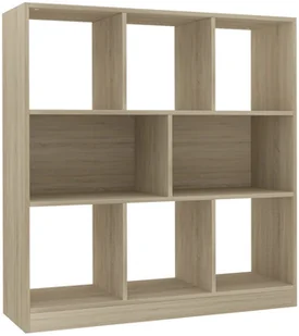 vidaXL Regał na książki, dąb sonoma, 97,5x29,5x100 cm, płyta wiórowa - Regały - miniaturka - grafika 2