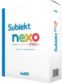 Programy finansowe i kadrowe - InsERT Subiekt Nexo Pro - 3 stanowiska SUBIEKT NEXO PRO 3ST - miniaturka - grafika 1