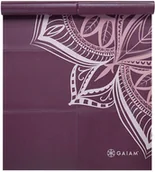 Maty do jogi - GAIAM GAIAM MATA SKŁADANA DO JOGI CRANBERRY POINT 2 MM 63640 - miniaturka - grafika 1