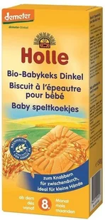 Holle Baby Keksy orkiszowe dla dzieci BIO 150 g - Desery dla dzieci - miniaturka - grafika 4