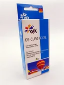 Tusze zamienniki - THI Tusz Cyan CANON CLI 551C zamiennik CLI551C WOX-C551CN - miniaturka - grafika 1