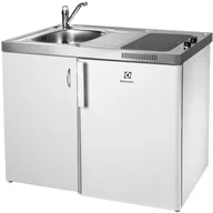 Pyramis MK 100x60 komora LEWA (szafka + zlewozmywak + płyta grzejna + chłodziarka)