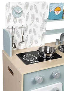 Janod Kuchnia drewniana duża z akcesoriami Plume - Zabawki AGD - miniaturka - grafika 6