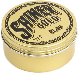 SHINER GOLD SHINER GOLD CLAY Pomada Matująca Glinkowa 113 g - Pomada do włosów - miniaturka - grafika 3