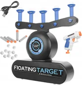 Zabawki militarne - Pistolet Gra Tarcza Elektroniczna Strzelnica 5 Cel - miniaturka - grafika 1