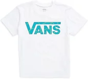 Koszulki dla dziewczynek - VANS t-shirt GIRLS ECOLOGY TEE White - miniaturka - grafika 1