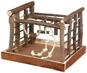 Akcesoria dla ptaków - Trixie PLAC ZABAW DLA PTAKÓW 35x29x25cm TX 5661 - miniaturka - grafika 1