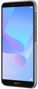 Huawei etui plecki plastikowe do Y6 Prime 2018 przezroczyste TelForce-51992438 - Etui i futerały do telefonów - miniaturka - grafika 5