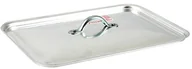 Pokrywki - Pentole Agnelli agnelli pokrywa prostokątna zapewnia grzanek bltf, aluminium, srebrny FAMA83B35 - miniaturka - grafika 1
