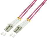 Kable miedziane - LogiLight włókno szklane przewód krosowy (LC-LC OM4 50/125 2,0 m) 4052792017304 - miniaturka - grafika 1