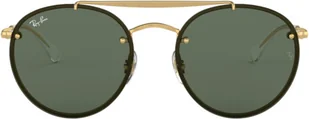 Ray Ban Okulary Przeciwsłoneczne Rb 3614N Blaze Round Doublebridge 914071 - Okulary przeciwsłoneczne - miniaturka - grafika 2