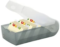 Pomoce naukowe - Han HAN znaczniki Box Croco DIN poprzecznego A8 z 5 płytami podparcia i 100 kart 998-693 - miniaturka - grafika 1