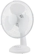 Wentylatory - FK Technics Wentylator stołowy 30cm, biały, 3 biegi, 40W - miniaturka - grafika 1
