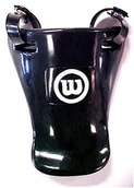 Akcesoria turystyczne - Wilson throat Protector (Black, 4-inch) WTA3902 - miniaturka - grafika 1