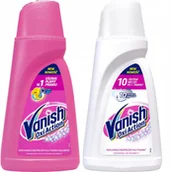 Środki do prania - Vanish Oxi Action Pink Odplamiacz 2x1L MIX - miniaturka - grafika 1