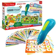 Zabawki interaktywne dla dzieci - Clementoni Mówiące pióro 1000 pytań 50653 - miniaturka - grafika 1
