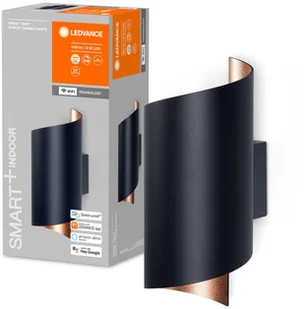 LEDVANCE SMART+ LEDVANCE SMART+ WiFi Orbis Wall Twist, czarna - Lampy ścienne - miniaturka - grafika 2