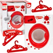 Zabawki AGD - Pralka Automatyczna Na Baterie Led Dźwięk X68 - miniaturka - grafika 1