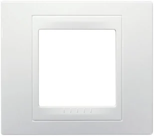 Schneider Electric Ramka pojedyncza UNICA biały - Wyłączniki światła i elektryczne Schneider Electric Ramka pojedyncza UNICA biały - Wyłączniki światła i elektryczne - miniaturka - grafika 1