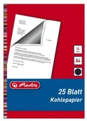 Artykuły biurowe - Herlitz 10303725 kredki na kopie maszyn do pisania, A4, 25 arkuszy papieru, w kolorze czarnym 10303725 - miniaturka - grafika 1