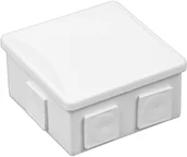 Puszki elektryczne i akcesoria - Pawbol Puszka natynkowa 6 dławików IP44 80x80x40 biały S-BOX 036B - miniaturka - grafika 1