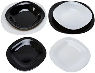 Luminarc Serwis obiadowy 18 CZĘŚCI CARINE BIAŁO/CZARNA (05009) - Serwisy obiadowe - miniaturka - grafika 2