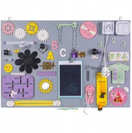 Zabawki sensoryczne - Tablica Manipulacyjna Sensoryczna Montessori XXL - miniaturka - grafika 1