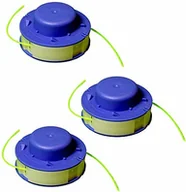 Akcesoria do elektronarzędzi - IKRA Ikra 13001731-3 zapasowe szpule (D) 3-częściowy zestaw szpulek nici do podkaszarki do trawy - miniaturka - grafika 1