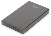 Obudowy i kieszenie na dyski twarde - DIGITUS Digitus zewnętrzny napęd SSD/HDD Enclosure, 2.5",,,,, 9.5 i 7.5 MM dysk SSD/HDD, obudowa aluminiowa, SATA 3  USB 3.0, chipset: jms578, schraubenfreies wzornictwo, czarna DA-71114 - miniaturka - grafika 1