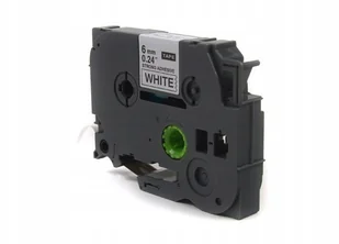 Brother TZES211 Taśma Laminowana - druk czarny, tło - 6mm - Etykiety do drukarek - miniaturka - grafika 8