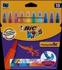 BIC FLAMASTRY VISAQUARELLE x10 828964 - Flamastry - miniaturka - grafika 2