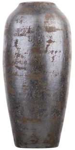 Beliani Wazon dekoracyjny ciemnoszary LORCA - Poduszki ogrodowe - miniaturka - grafika 2