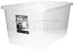 Plast Team POLAND SP. Z O.O. POJEMNIK Z POKRYWĄ BASIC 48L 2298 - Pojemniki kuchenne - miniaturka - grafika 3