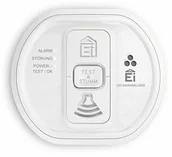 Czujniki czadu, dymu, gazu - Ei Electronics Professional Seria I, detektor tlenku węgla z alarmem wraz z wbudowaną baterią litową, o 10-letniej żywotności, możliwość bezprzewodowego podłączenia korzystając z modułu radiowego Ei20 - miniaturka - grafika 1