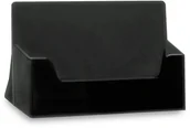 Akcesoria do reklamy - Stojak na wizytówki czarny plexi odlewany BCHB - miniaturka - grafika 1